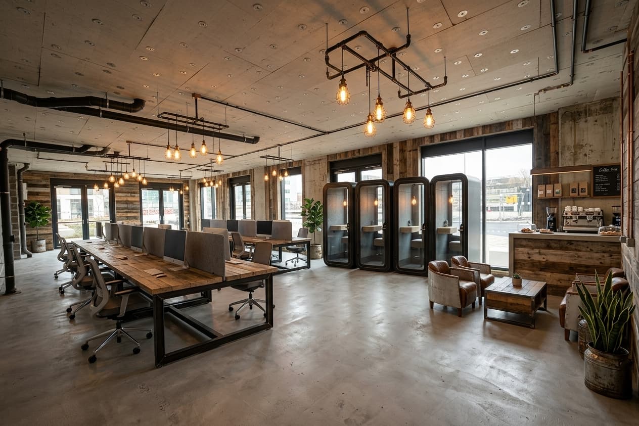 Your space in Industrial style
